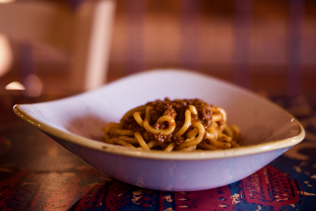 Pici al ragu vero toscano classico come una volta